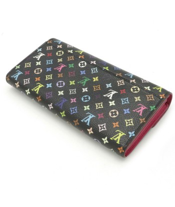 LOUIS VUITTON Monogram Multicolor Portofeuil Sarah Noir Black Grunard Engraved M60668 ou a consommer sur place