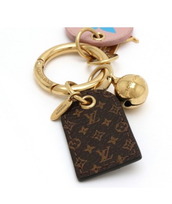 LOUIS VUITTON Louis Vuitton Bijoux Sack Fetish Rug Tag Keychain Bag Charm Pink Blue M68996 outlet