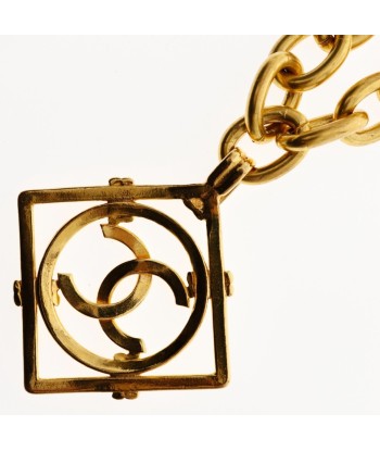 CHANEL Chanel Coco Mark Gold Plating 29 Womens Necklace de pas cher