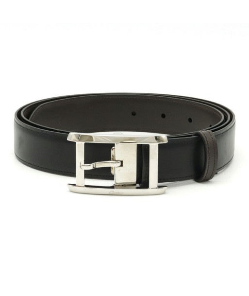 Cartier Tank American Aldiron Reversible Belt Leather Black Dark Brown  110 L5000058 de votre