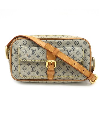 LOUIS VUITTON Monogram Mini Juliet MM Shoulder Bag Canvas Leather Blue M92004 les ligaments