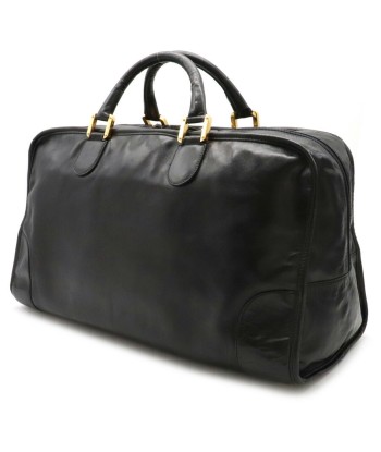 LOEWE Loewe Amazona 50 Anagram Boston Bag Leather Black de l' environnement