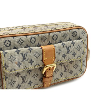 LOUIS VUITTON Monogram Mini Juliet MM Shoulder Bag Canvas Leather Blue M92004 les ligaments