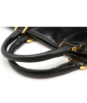 LOEWE Loewe Amazona 50 Anagram Boston Bag Leather Black de l' environnement