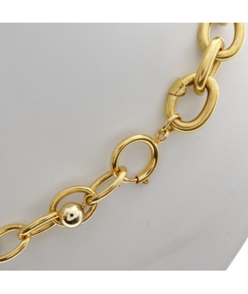 CHANEL Chanel Coco Mark Gold Plating 29 Womens Necklace de pas cher