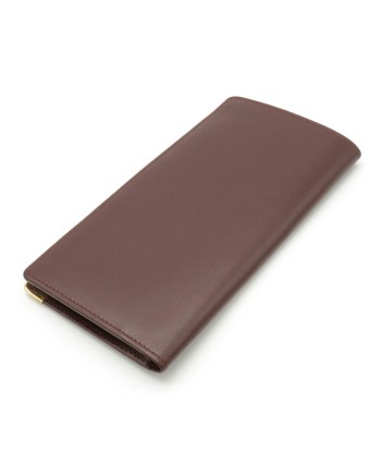 Cartier Mastline Long Bi-Fold Wallet Leather Bordeaux 73184160 est présent 