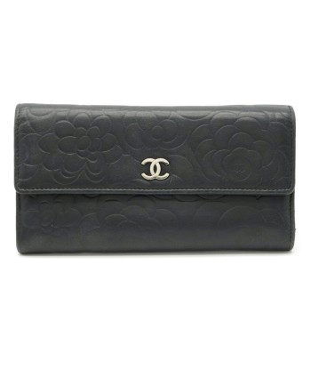 Seal CHANEL Chanel Camellia Motif Embossed Coco Mark Folded Lambskin Leather Black A82283 s'inspire de l'anatomie humaine