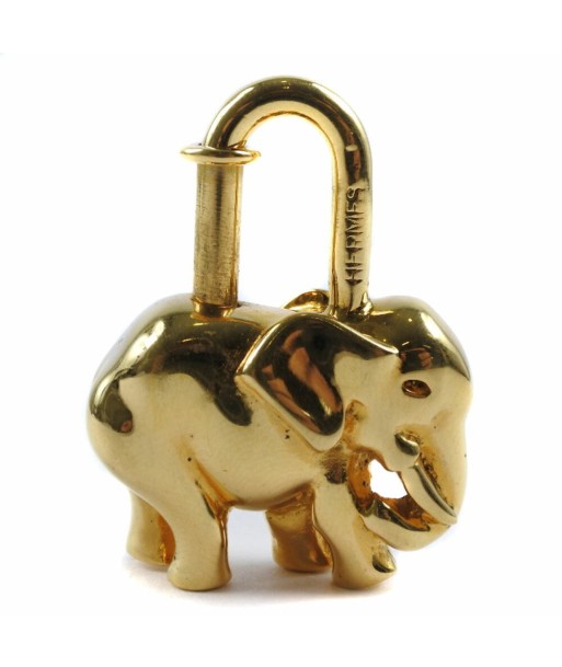 HERMES Hermes Elephant Gold Plating Unisex Cadena paiement sécurisé