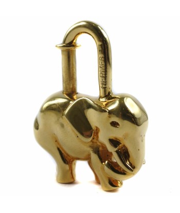 HERMES Hermes Elephant Gold Plating Unisex Cadena paiement sécurisé