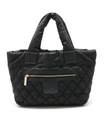 CHANEL Coco Cocoon Small Tote Bag Handbag Quilted Nylon Leather Black 8610 pas cher chine