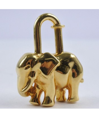 HERMES Hermes Elephant Gold Plating Unisex Cadena paiement sécurisé