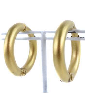 CHANEL Hoop Gold Plated 96P Womens Earrings Voir les baskets