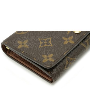 LOUIS VUITTON Louis Vuitton Damier Porto Monevier Tresor Bi-Fold Wallet L-shaped M61730 le des métaux précieux