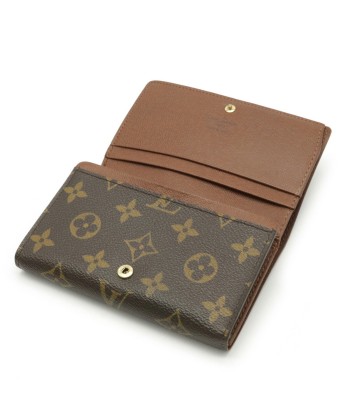 LOUIS VUITTON Louis Vuitton Damier Porto Monevier Tresor Bi-Fold Wallet L-shaped M61730 le des métaux précieux