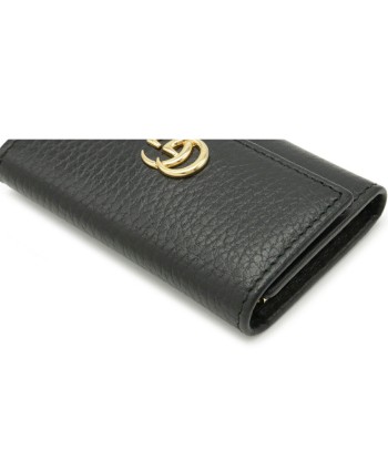 GUCCI Gucci GG Marmont Petit 6-key case leather black 456118 Le MVP de beaucoup