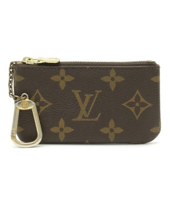 LOUIS VUITTON Monogram Pochette Cle Coin Case Purse with Key Hook M62650 de l' environnement