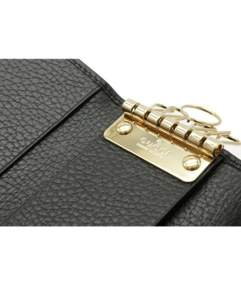 GUCCI Gucci GG Marmont Petit 6-key case leather black 456118 Le MVP de beaucoup