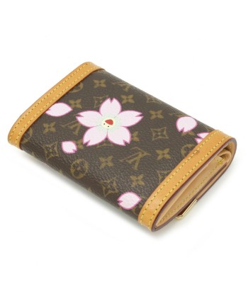 LOUIS VUITTON Monogram Cherry Blossom Portomonet Plastic Coin Purse M92024 ouvre sa boutique