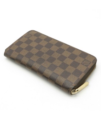 LOUIS VUITTON Louis Vuitton Damier Zippy Round Wallet N60015 basket pas cher