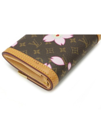 LOUIS VUITTON Monogram Cherry Blossom Portomonet Plastic Coin Purse M92024 ouvre sa boutique