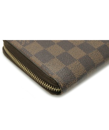 LOUIS VUITTON Louis Vuitton Damier Zippy Round Wallet N60015 basket pas cher