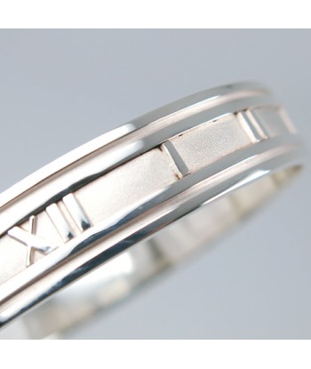 TIFFANY & Co. Tiffany Atlas Silver 925 Unisex Bangle les muscles