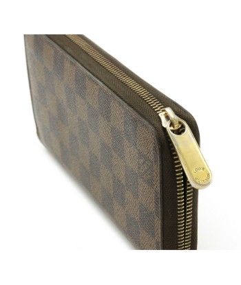 LOUIS VUITTON Louis Vuitton Damier Zippy Round Wallet N60015 basket pas cher