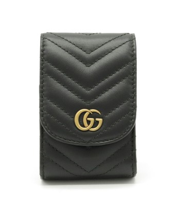 GUCCI Gucci GG Marmont Petit Cigarette Case Pouch iQOS Aikos Leather Black 476431 Comment ça marche