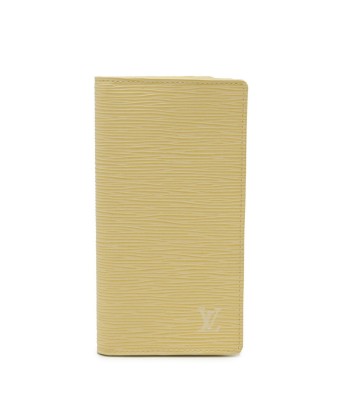 LOUIS VUITTON Louis Vuitton Epi Porto Cult Clady Yen Bi-Fold Wallet Leather Vanilla Cream Yellow M6321A Dans la société mordern