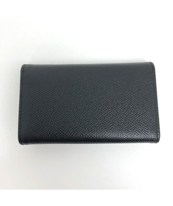 Salvatore Ferragamo Key Case Gancio 6 Series 22D151 2021 Collection Calf Leather Black Womens hantent personnes