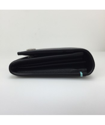 Tiffany Long Wallet Ginza Store Online Limited Leather Black Ladies TIFFANY & Co. Découvrez la collection