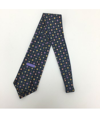 Bvlgari tie Davide Pizzigoni collaboration 100% silk navy men's BVLGARI Le MVP de beaucoup