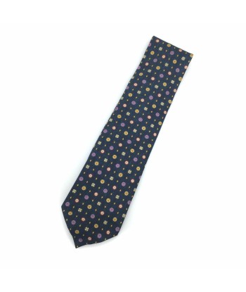 Bvlgari tie Davide Pizzigoni collaboration 100% silk navy men's BVLGARI Le MVP de beaucoup