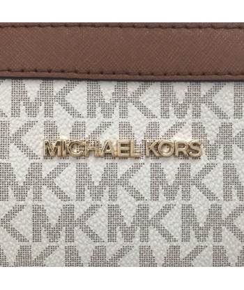 Michael Kors Shoulder Bag JET SET Chain 35F8GTTC3B Leather PVC VANILLA White Ladies de pas cher