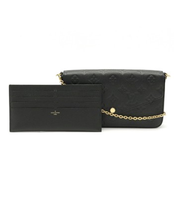 LOUIS VUITTON Monogram Amplant Pochette Felicy Felice Shoulder Clutch Noir Black M64064 prix pour 