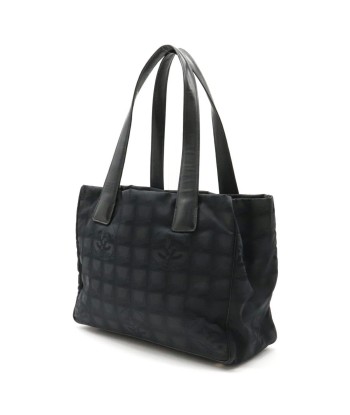 CHANEL Newline Tote PM Bag Shoulder Nylon Leather Black A20457 Comparez et commandez 