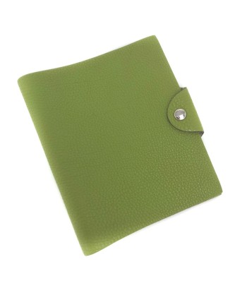 Hermes notebook cover Julis PM Anis Green □ M engraved 2009 Togo Ladies HERMES pas chere