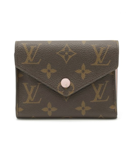 LOUIS VUITTON Louis Vuitton Monogram Portofeuil Victorine Tri-Fold Wallet Rose Ballerine Pink M62360 de technologie