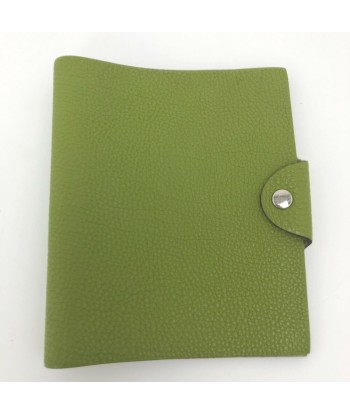 Hermes notebook cover Julis PM Anis Green □ M engraved 2009 Togo Ladies HERMES pas chere