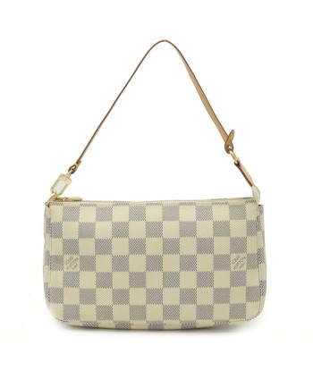 LOUIS VUITTON Louis Vuitton Damier Azur Pochette Accessoir Handbag N51986 d'Europe débarque