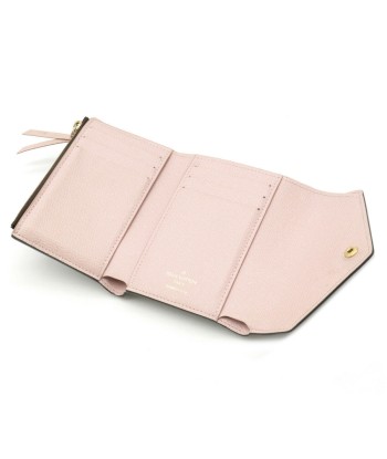 LOUIS VUITTON Louis Vuitton Monogram Portofeuil Victorine Tri-Fold Wallet Rose Ballerine Pink M62360 de technologie