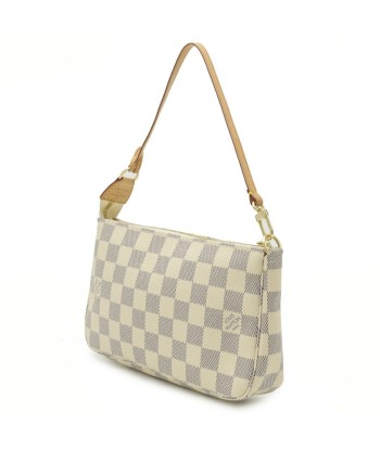 LOUIS VUITTON Louis Vuitton Damier Azur Pochette Accessoir Handbag N51986 d'Europe débarque