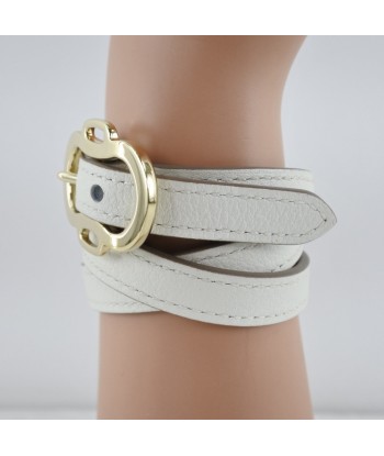 HERMES Hermes leather white ladies bracelet commande en ligne