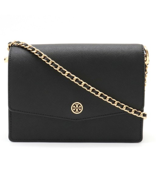 TORY BURCH Tory Burch Robinson Mini Shoulder Bag Chain Pochette Leather Black 54281 sur le site 