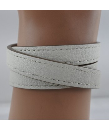 HERMES Hermes leather white ladies bracelet commande en ligne