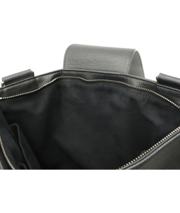 dunhill dee eight shoulder bag PVC leather black dark gray Venez acheter