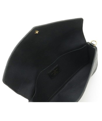 LOUIS VUITTON Monogram Amplant Pochette Felicy Felice Shoulder Clutch Noir Black M64064 outlet