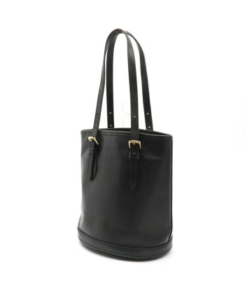 LOUIS VUITTON Epi Bucket PM 23 Petit Shoulder Bag Tote Noir Black Pouch Missing M58992 du meilleur 