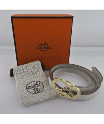 HERMES Hermes leather white ladies bracelet commande en ligne