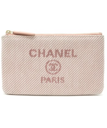 CHANEL Deauville Line Coco Mark Makeup Pouch Pink 50% de réduction en Octobre 2024